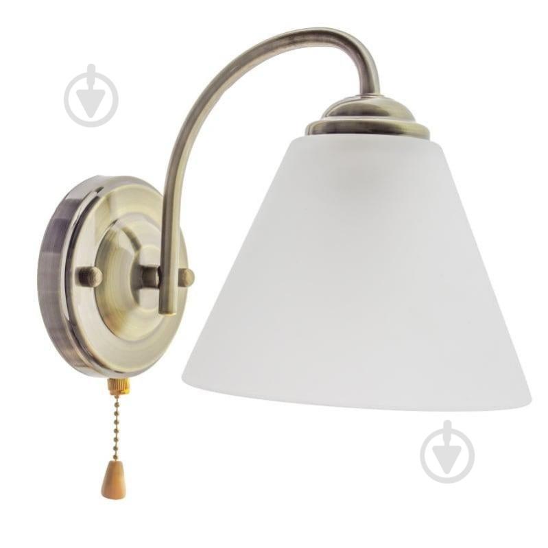Бра Brille LK-566W E27 антична бронза 26-905 - фото 1