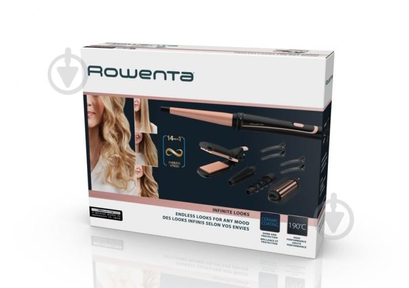 ВИТРИНА! Мультистайлер Rowenta CF4231F0 Infinite Looks 14 IN1 - фото 9 ВИТРИНА! Мультистайлер Rowenta CF4231F0 Infinite Looks 14 IN1 - фото 9