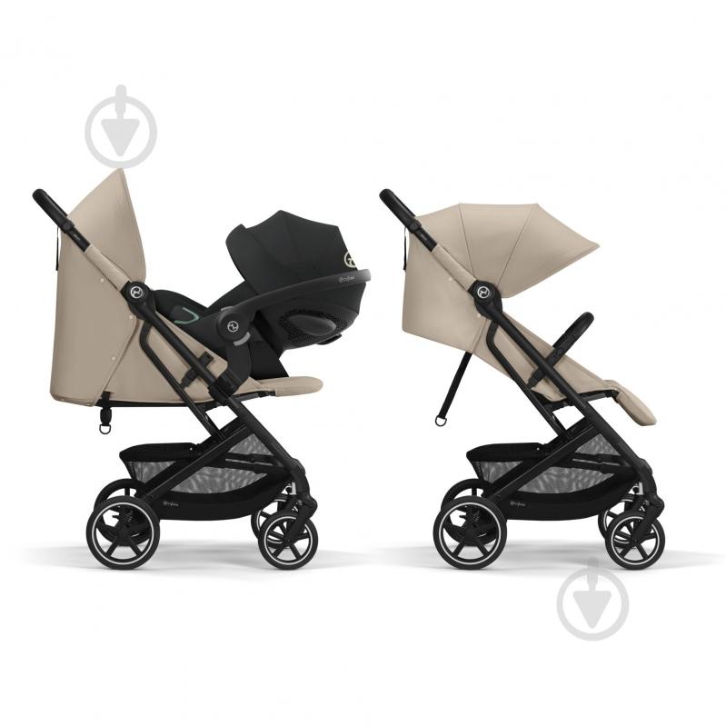 Коляска прогулянкова Cybex Beezy Almond Beige з бампером - фото 7 Коляска прогулянкова Cybex Beezy Almond Beige з бампером - фото 7