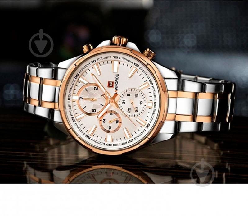 Наручные часы NaviForce Union RGW-NF9089S silver - фото 4