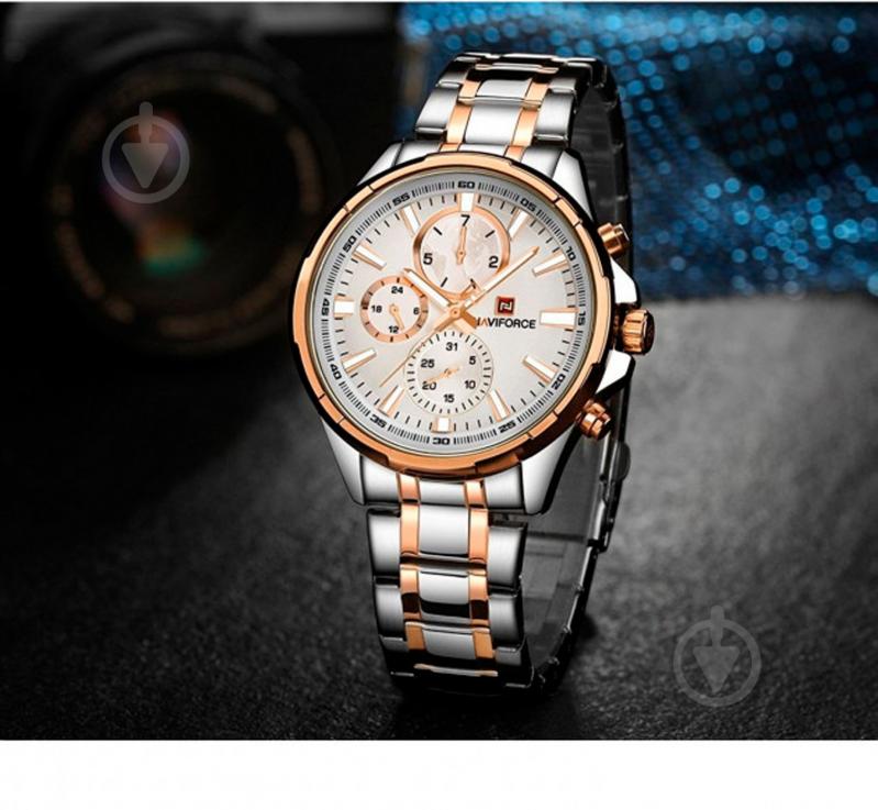 Наручные часы NaviForce Union RGW-NF9089S silver - фото 3