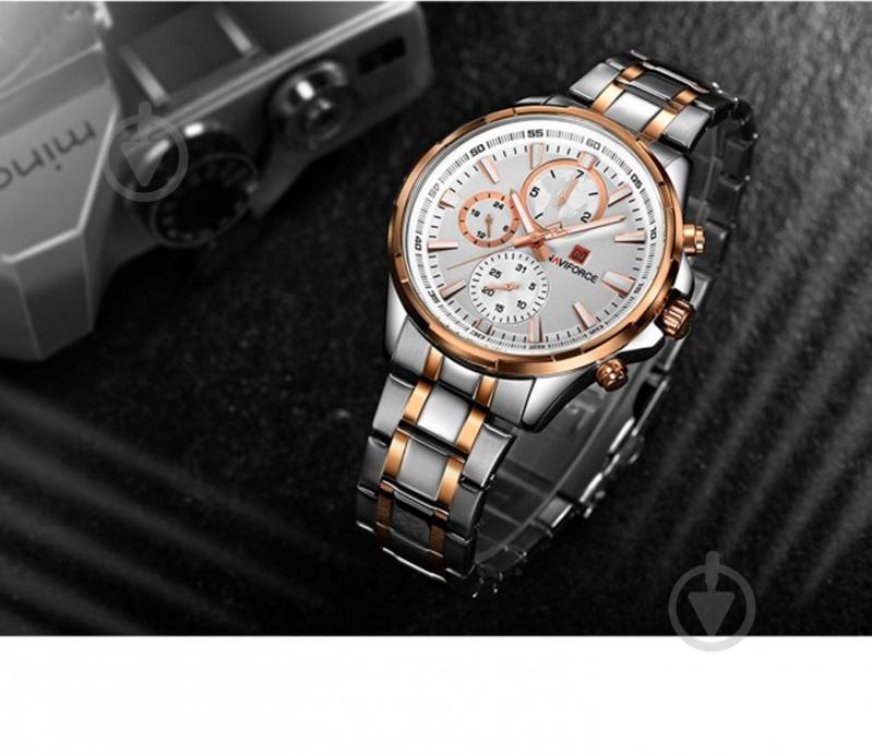 Наручные часы NaviForce Union RGW-NF9089S silver - фото 6