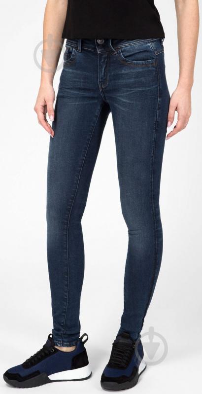 Джинси G-Star RAW Lynn d-Mid Super Skinny Wmn D06333,9425-3143 р. 25-30 сірий - фото 2