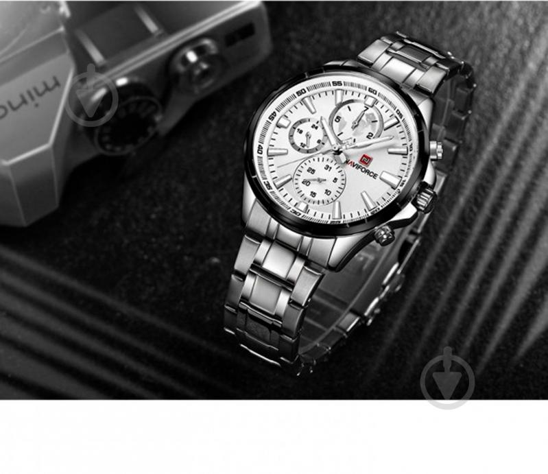 Наручний годинник NaviForce Union SW-NF9089S silver - фото 6