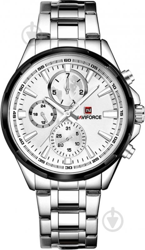 Наручний годинник NaviForce Union SW-NF9089S silver - фото 2