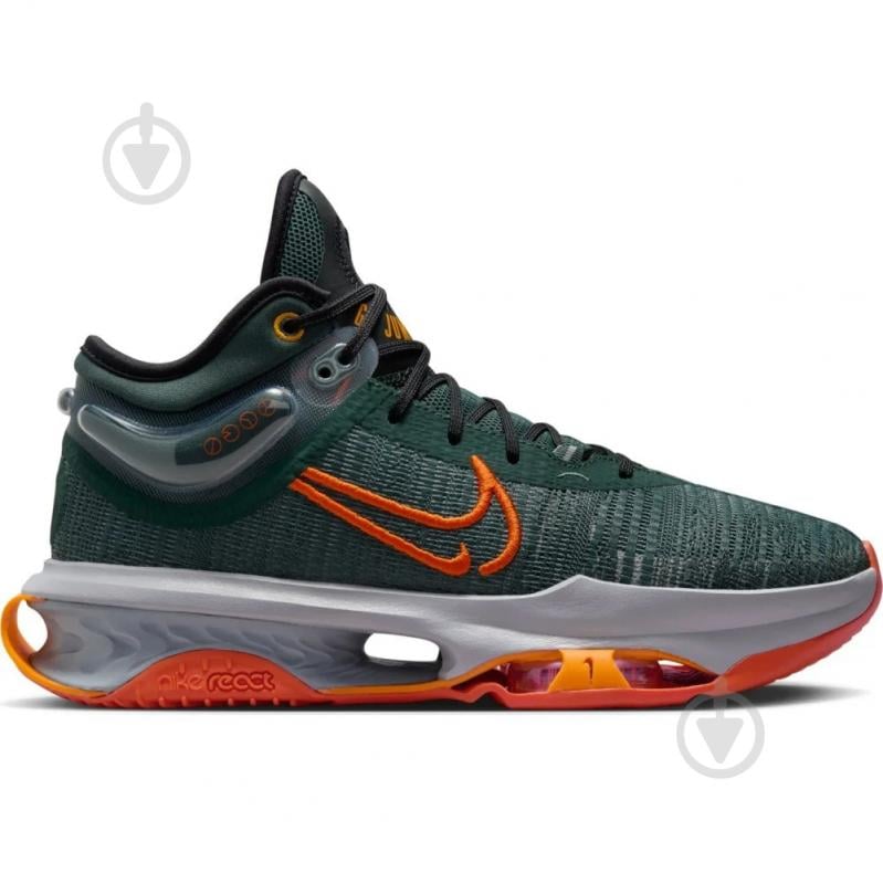 Кроссовки мужские Nike G.T. JUMP 2 DJ9431-301 р.47,5 темно-зеленые - фото 1