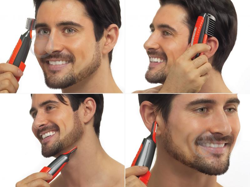 Тример Supretto Micro Touch Switchblade для чоловіків (B501) - фото 8