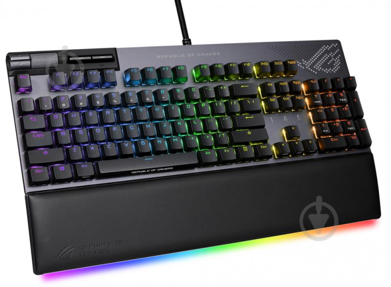 Клавиатура Asus ROG Strix Flare II Animate RGB (90MP02E6-BKUA01) black - фото 3