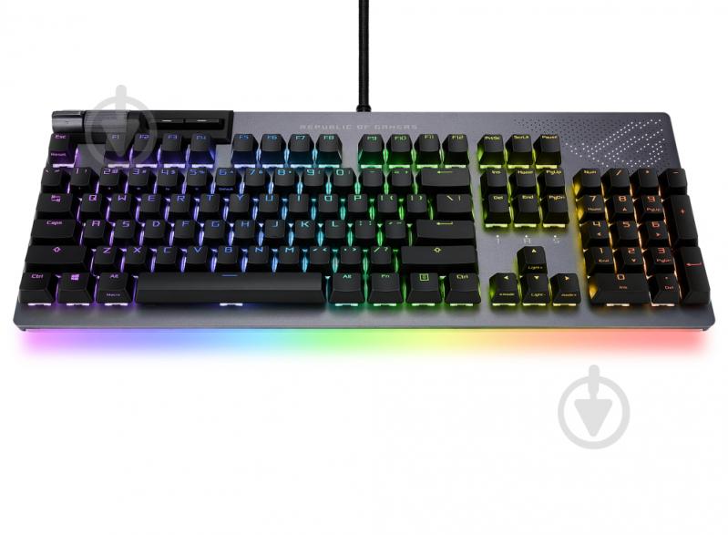 Клавиатура Asus ROG Strix Flare II Animate RGB (90MP02E6-BKUA01) black - фото 6