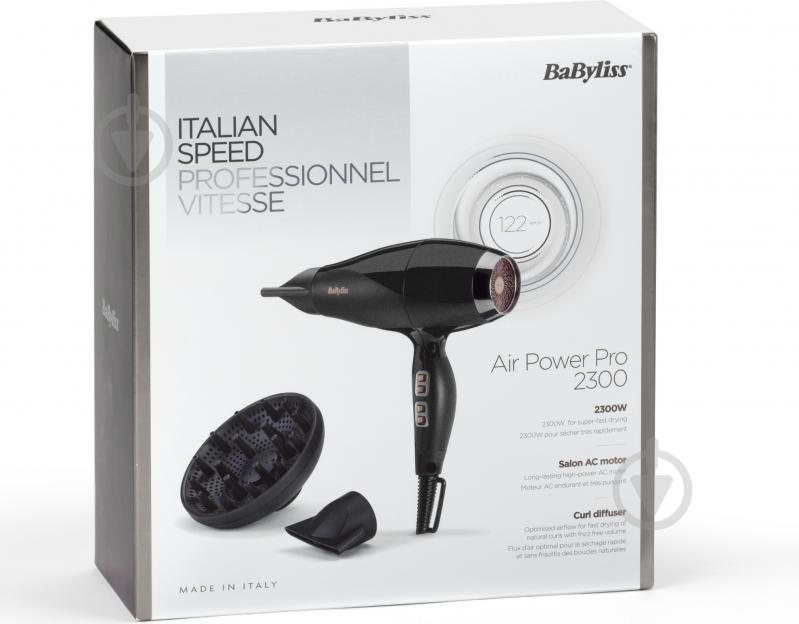 ВИТРИНА! Фен BaByliss Air Power Pro 6716DE - фото 19