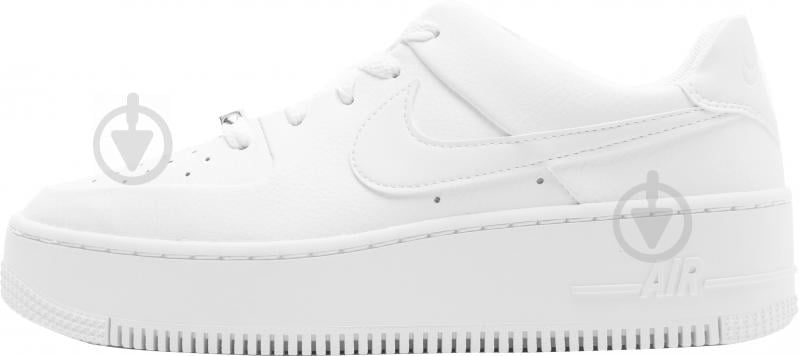 Кроссовки женские демисезонные Nike AF1 SAGE LOW AR5339-100 р.36,5 белые - фото 1