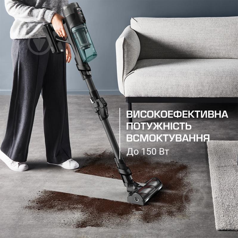 Пилосос акумуляторний Rowenta X-Force Flex 12.60 RH9L42WO black - фото 2