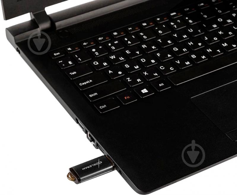 Флеш-пам'ять Exceleram A3 Series 8 ГБ USB 2.0 black (EXA3U2B08) - фото 7