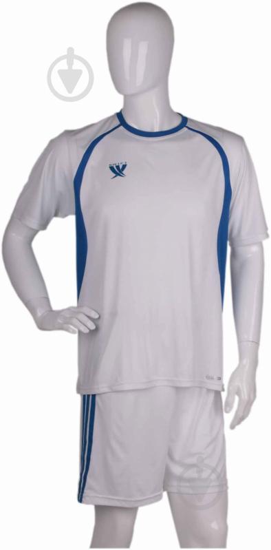 Комплект футбольной формы Swift ARENA к-р біл з син XL белый - фото 1 Комплект футбольной формы Swift ARENA к-р біл з син XL белый - фото 1
