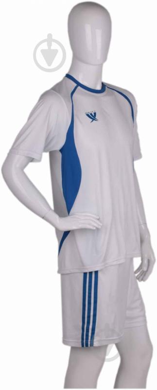 Комплект футбольной формы Swift ARENA к-р біл з син XL белый - фото 2 Комплект футбольной формы Swift ARENA к-р біл з син XL белый - фото 2