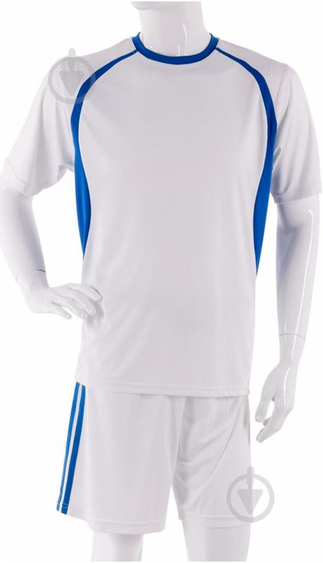 Комплект футбольной формы Swift ARENA к-р біл з син р.2XL белый - фото 1
