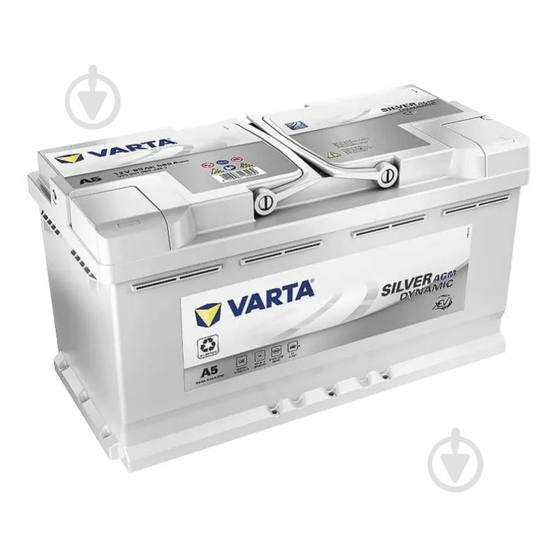 ᐉ Аккумулятор автомобильный Varta Dynamic AGM A5 95Ah 850A 12V «+