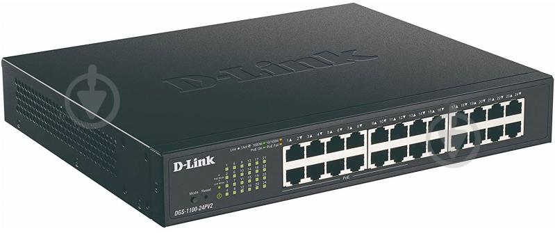 Коммутатор D-Link DGS-1100-24PV2/E - фото 3