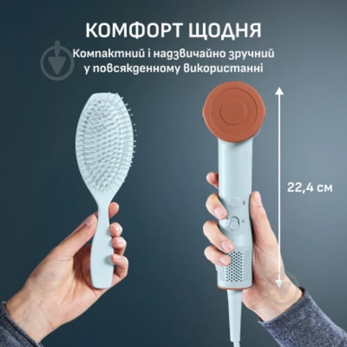 ВИТРИНА! Фен Rowenta Blumia HY5N10E0 - фото 5 ВИТРИНА! Фен Rowenta Blumia HY5N10E0 - фото 5
