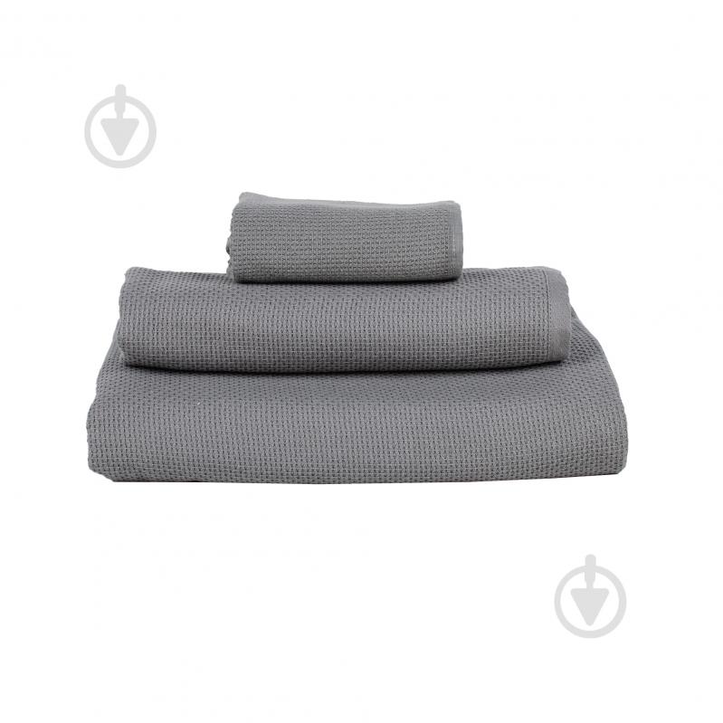 Полотенце махровое Sauna 33x70 см темно-серый La Nuit - фото 2