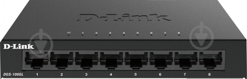 Коммутатор D-Link DGS-108GL/E - фото 1