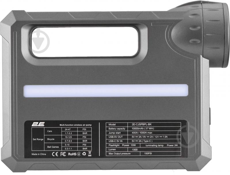 Пускозарядное устройство 2E Pitman (2E-CJSPBPL-BK) - фото 4 Пускозарядное устройство 2E Pitman (2E-CJSPBPL-BK) - фото 4