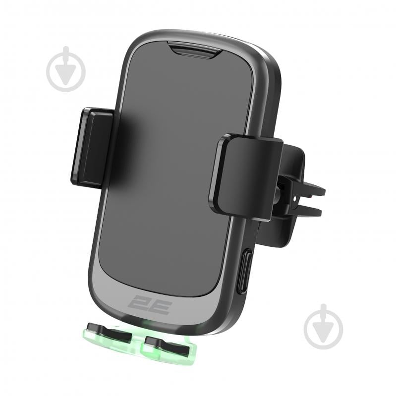 Автотримач 2E з бездротовою зарядкою 2E-WCQ01-10 чорний - фото 8 Автотримач 2E з бездротовою зарядкою 2E-WCQ01-10 чорний - фото 8
