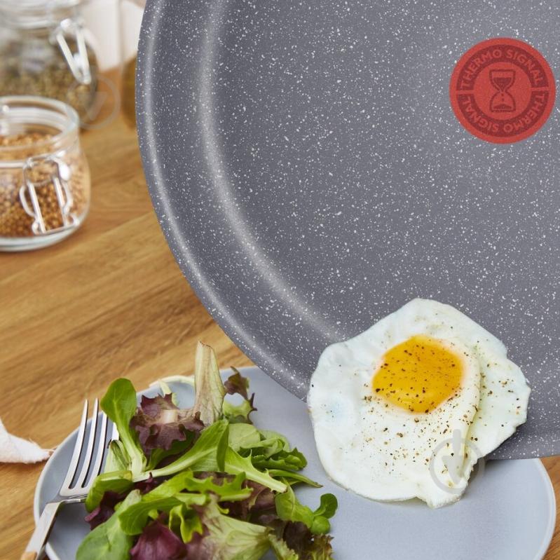 Сковорода Tefal Hard Stone 24 см D4560432 - фото 4