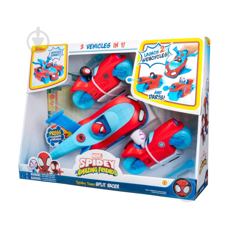 Іграшковий набір Spidey Deluxe Feature Vehicle Спліт команда Спайді (Spidey Team Split Racer) SNF0271 - фото 2