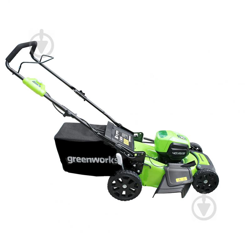 Газонокосилка аккумуляторная GreenWorks GD40LM46НР (2514407) - фото 4