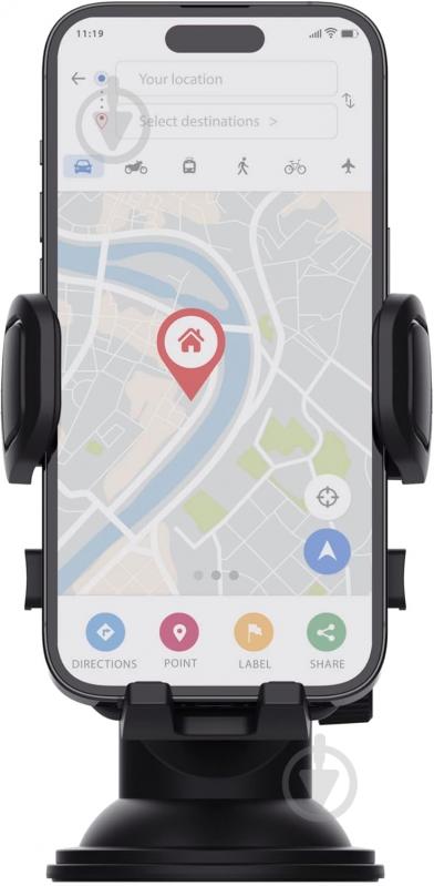 Автотримач Trust (24984_TRUST) чорний - фото 9 Автотримач Trust (24984_TRUST) чорний - фото 9