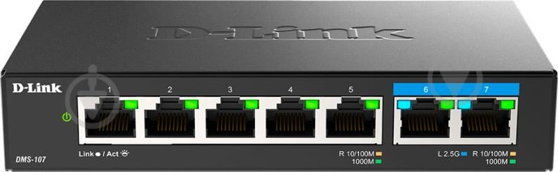 Коммутатор D-Link DMS-107/E - фото 1