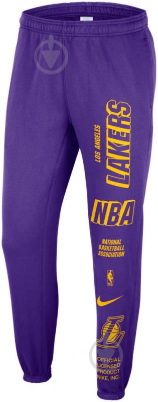 Штани Nike LAL M NK FLC PANT CTS DN4711-504 р. M фіолетовий - фото 1