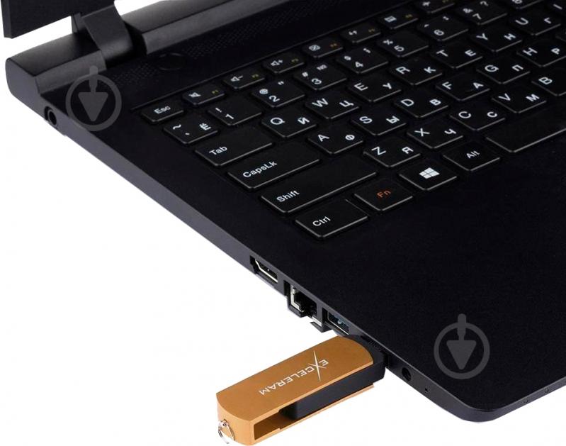 Флеш-память Exceleram P2 Series 32 ГБ USB 2.0 brown (EXP2U2BRB32) - фото 7