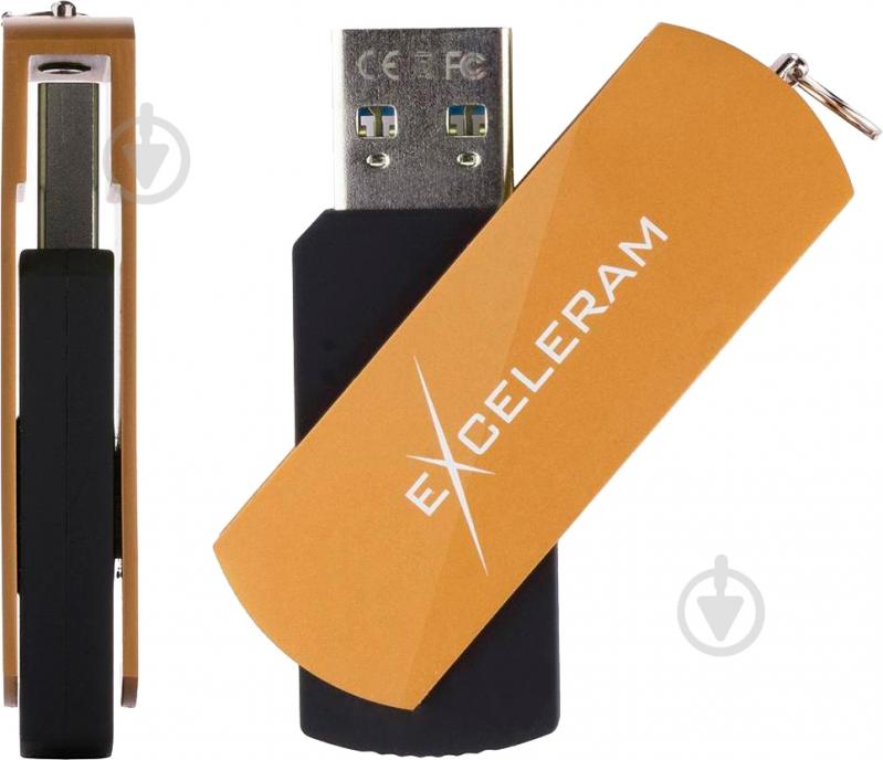 Флеш-память Exceleram P2 Series 32 ГБ USB 2.0 brown (EXP2U2BRB32) - фото 6