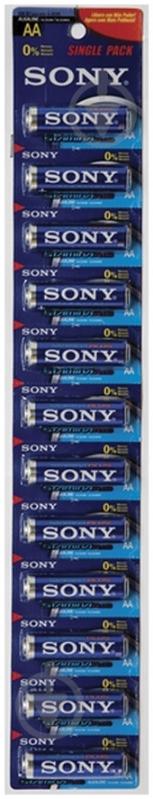 Батарейка Sony Stamina Plus AA (пальчиковые) 12 шт. (AM3S12D) - фото 1