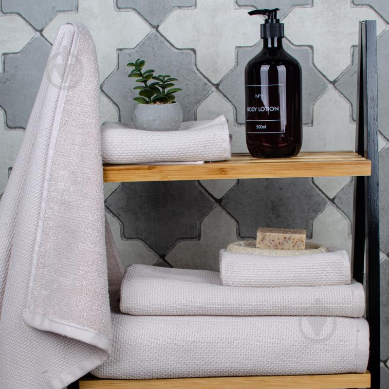 Рушник махровий Sauna 70x140 см світло-рожевий La Nuit - фото 3 Рушник махровий Sauna 70x140 см світло-рожевий La Nuit - фото 3