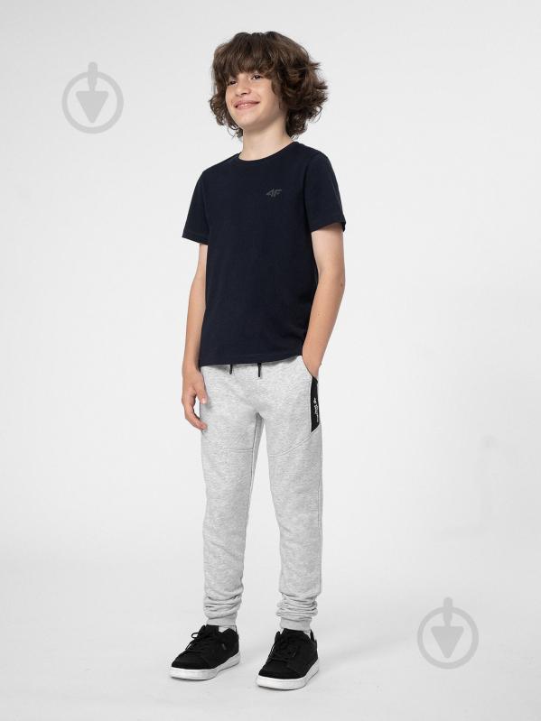 Брюки 4F 4FJSS23TTROM132-27M р. 140 серый - фото 1