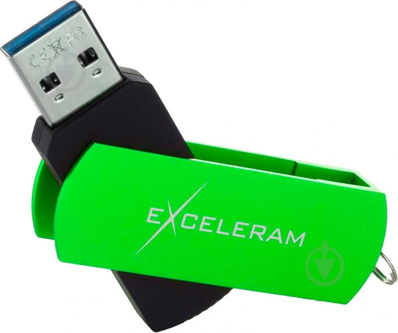 Флеш-пам'ять Exceleram P2 Series 32 ГБ USB 2.0 green (EXP2U2GRB32) - фото 4
