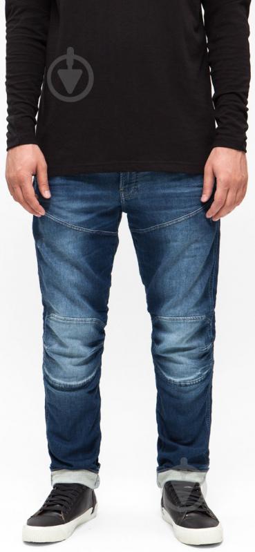 Джинси G-Star RAW 5620 3D Sport Straight Tapered D09159,9487-71 р. 30-32 синій - фото 1