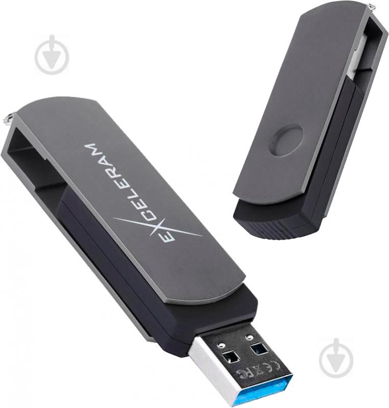 Флеш-память Exceleram P2 Series 16 ГБ USB 2.0 grey (EXP2U2GB16) - фото 5