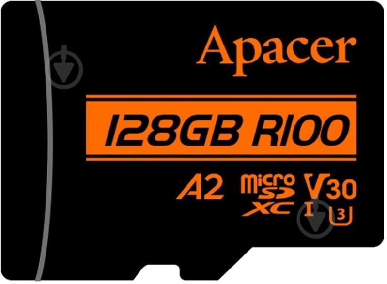 Карта пам'яті Apacer microSDXC 128 ГБ Class 10UHS-I (AP128GMCSX10U8-R ) - фото 2