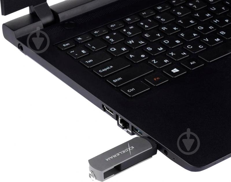 Флеш-память Exceleram P2 Series 32 ГБ USB 2.0 grey (EXP2U2GB32) - фото 7
