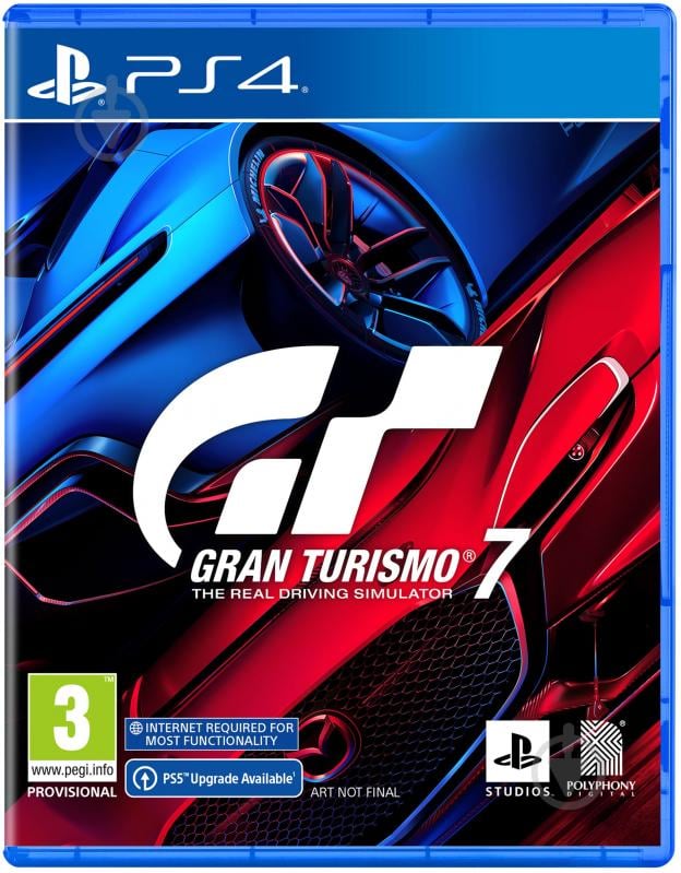 Игра Sony Gran Turismo 7 [PS4, Russian version] Blu-ray диск - фото 1