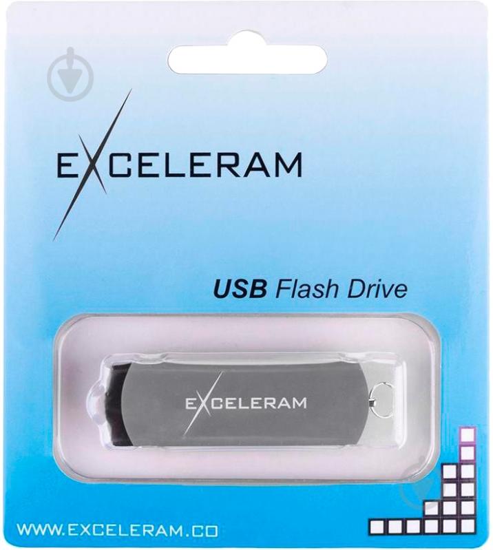 Флеш-память Exceleram P2 Series 64 ГБ USB 2.0 grey (EXP2U2GB64) - фото 8