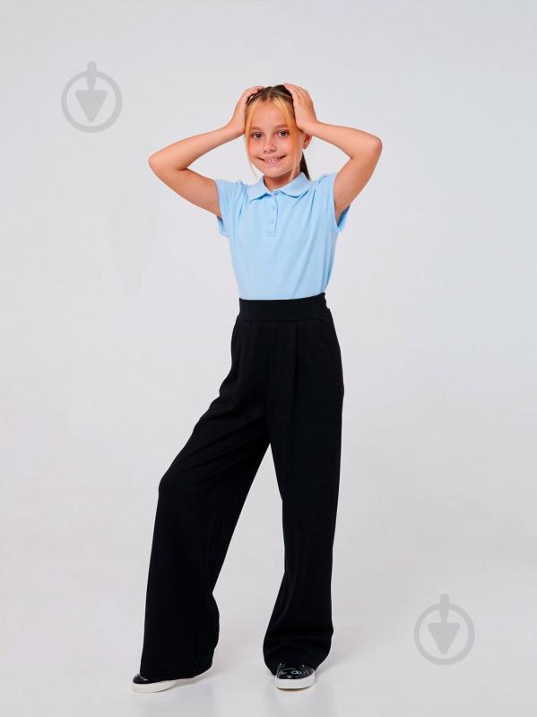 Брюки Smil 115540 р.152 черный - фото 3 Брюки Smil 115540 р.152 черный - фото 3