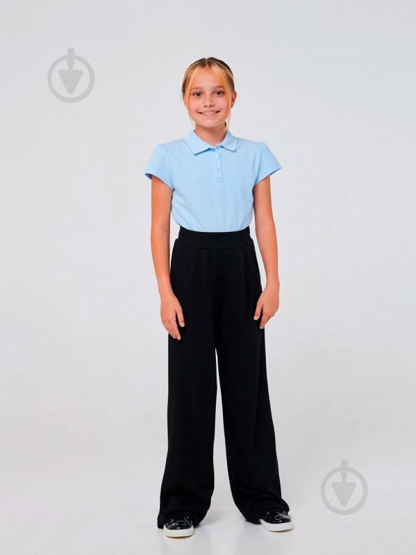 Брюки Smil 115540 р.152 черный - фото 2 Брюки Smil 115540 р.152 черный - фото 2