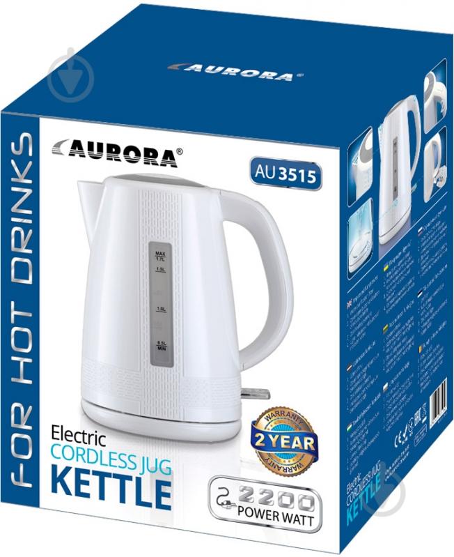 Электрочайник Aurora 3515AU - фото 2