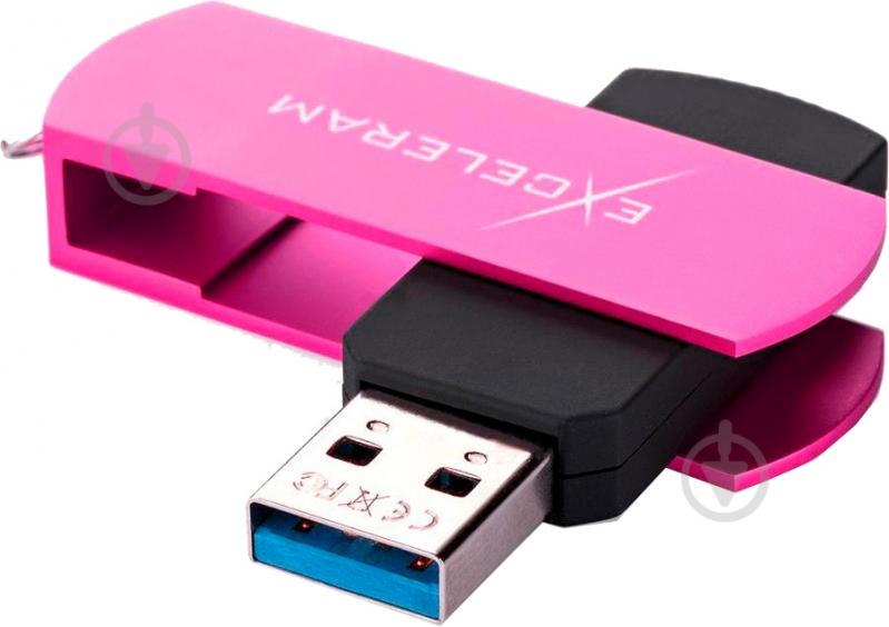 Флеш-память Exceleram P2 Series 32 ГБ USB 2.0 rose (EXP2U2ROB32) - фото 3