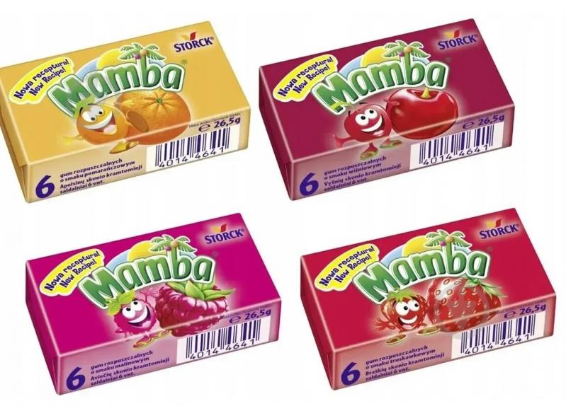 Конфеты жевательные Mamba ассорти 27 г - фото 1